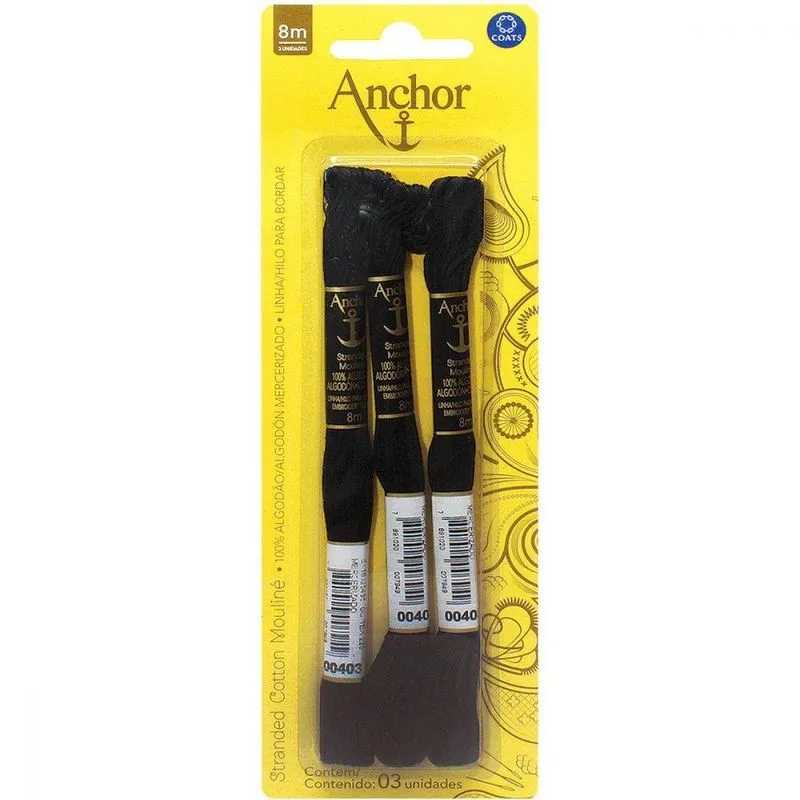 Linha Bordar Anchor Mouline 00403