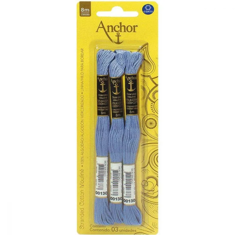 Linha Bordar Anchor Mouline 00130