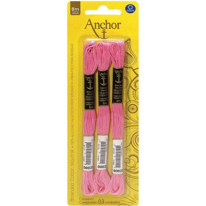 Linha Bordar Anchor Mouline 00025