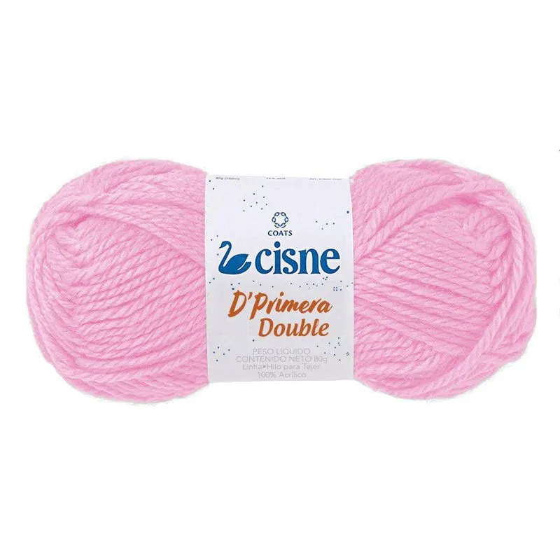 Fio Cisne Dprimera Double 00430 80g Acrílico Rosa Bebê