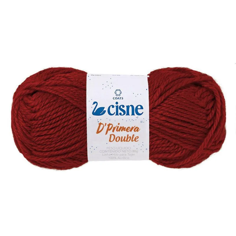 La Trico Cisne Dprimera 00335 Vermelho Escuro 80g