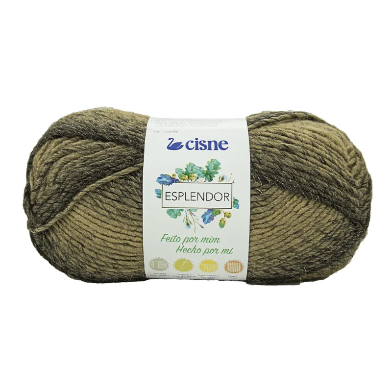 LA CISNE SUPER BEBE 40G MARROM MESCLA 122