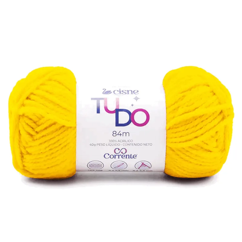LA CISNE TUDO MAX 100G 51008 00168 AMARELO VIVO ÚNICA