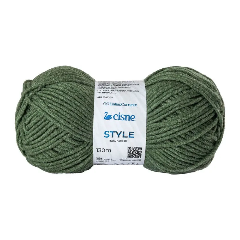 Fio Style 100 Gramas com 130 Metros - Cisne - 1409