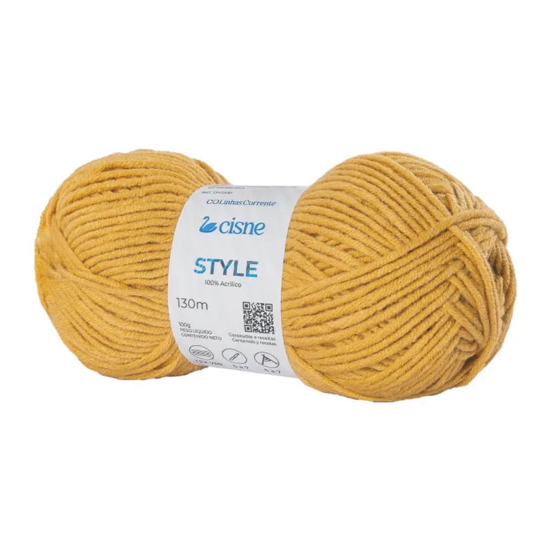 Fio Style 100 Gramas com 130 Metros - Cisne - 1405