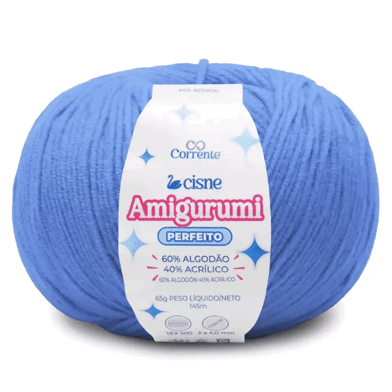 LINHA CISNE AMIGURUMI PERFEITO 8230 03026 HORTENSIA HORTENSIA 03026