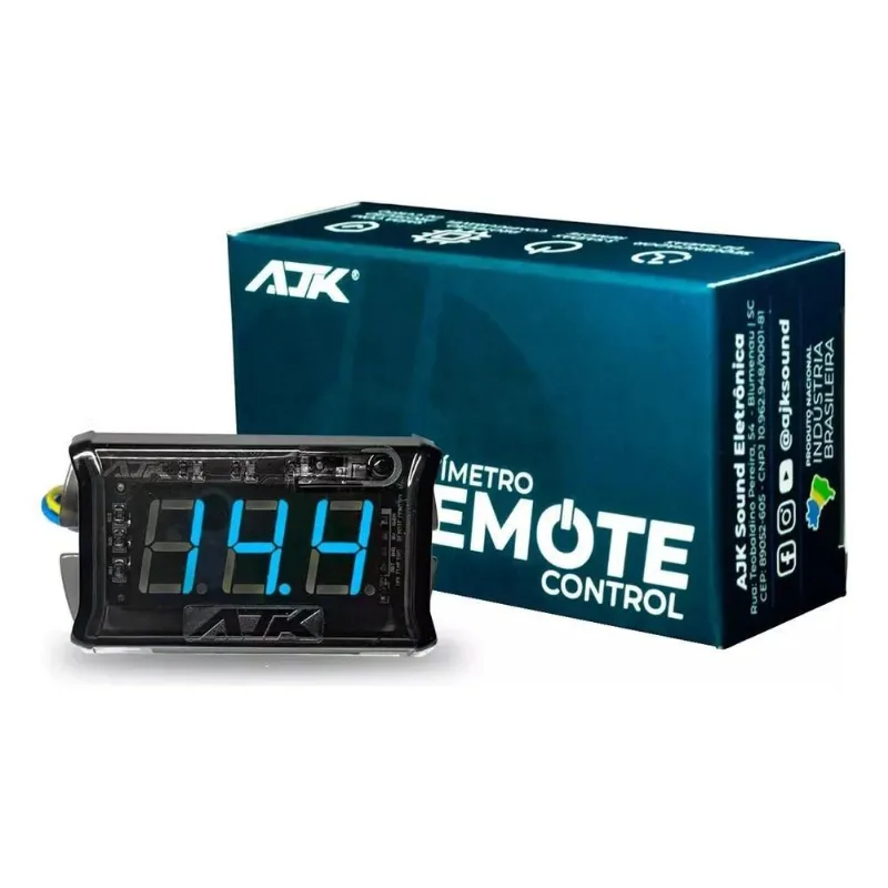 Voltimetro Digital Nano Plus + Lançamento Ajk 2019 2 Em 1