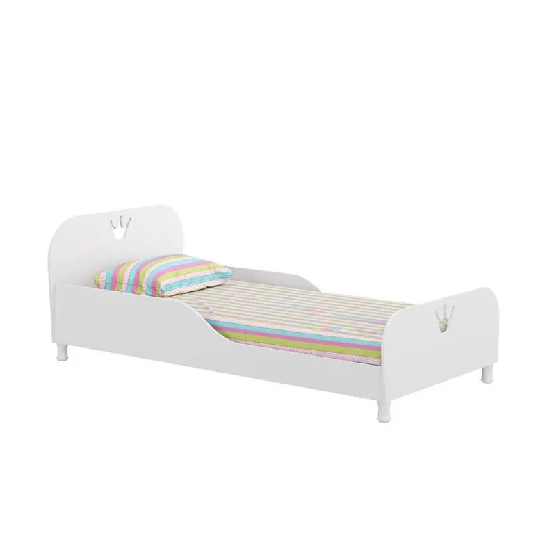 Cama Infantil Multimóveis 21 Madeira Rainha/Rei Branco
