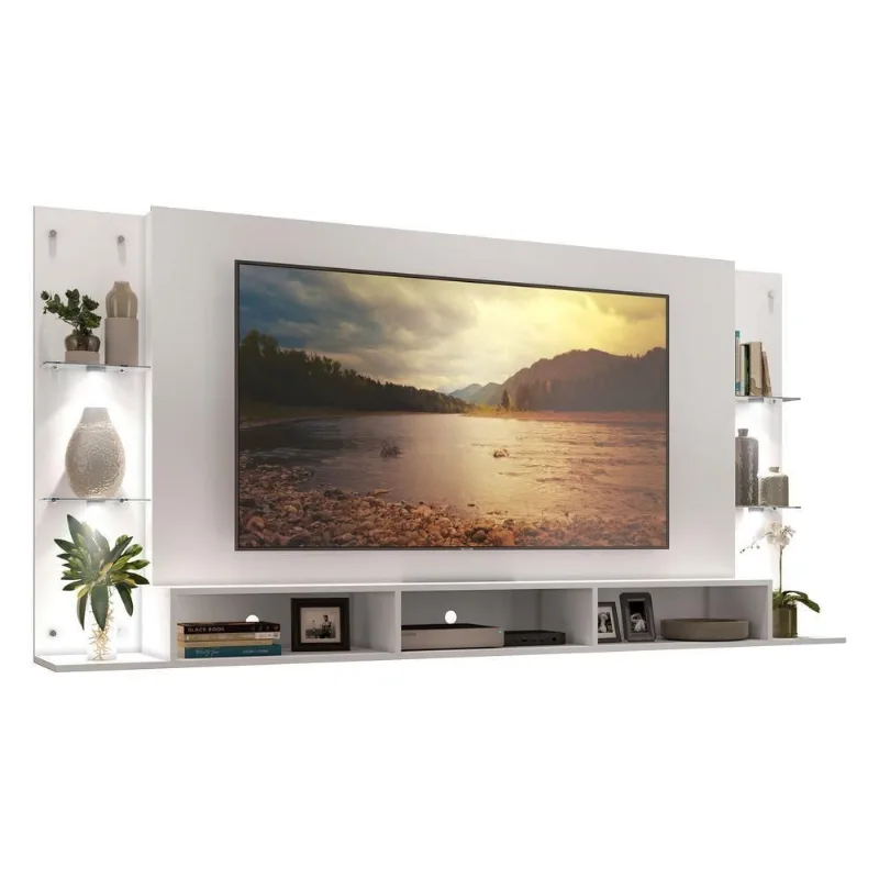 Painel Com Suporte Tv 65´´ e 4 Leds Vegas Premium - Multimóveis