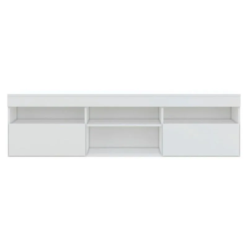 Rack Suspenso Para Tv Até 65´´ Fg3326 Com 2 Portas Branco