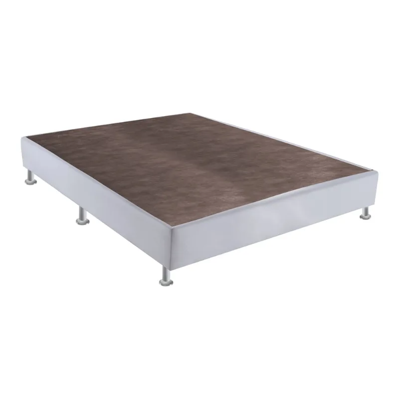 Base Sommier Branco Viúva (128x188x30) - Ortobom - Multimóveis