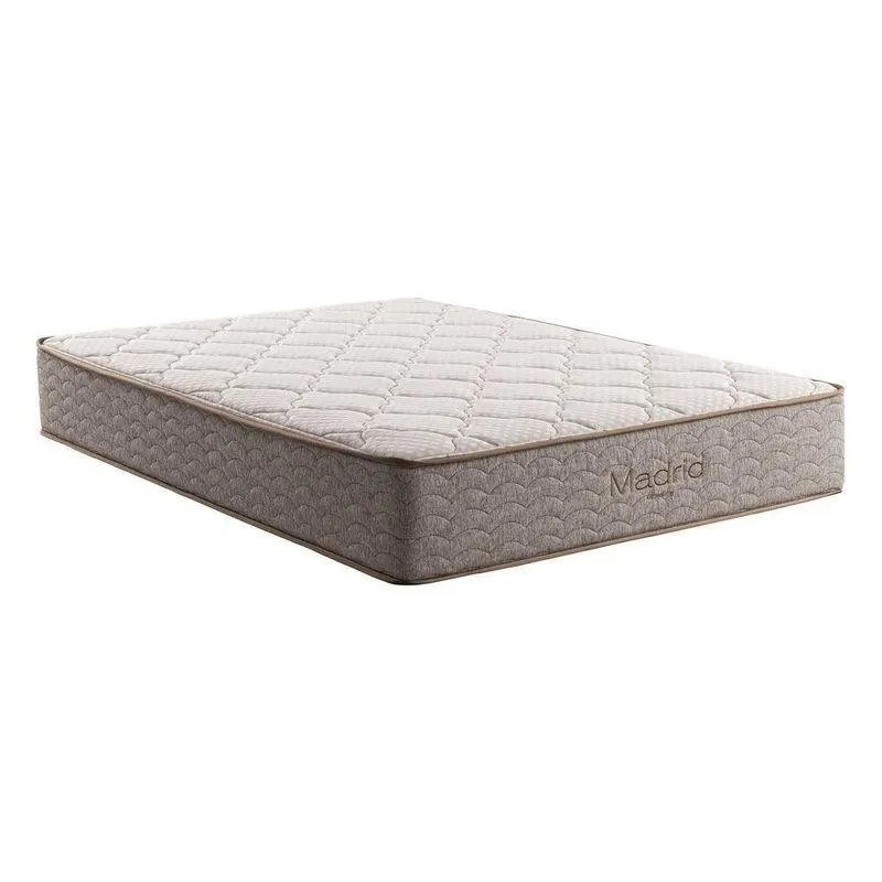 Colchão King Molas Ensacadas Madrid Pillow Euro In (193x203x30) Kappesberg Cr429e Branco/cinza Branco/cinza