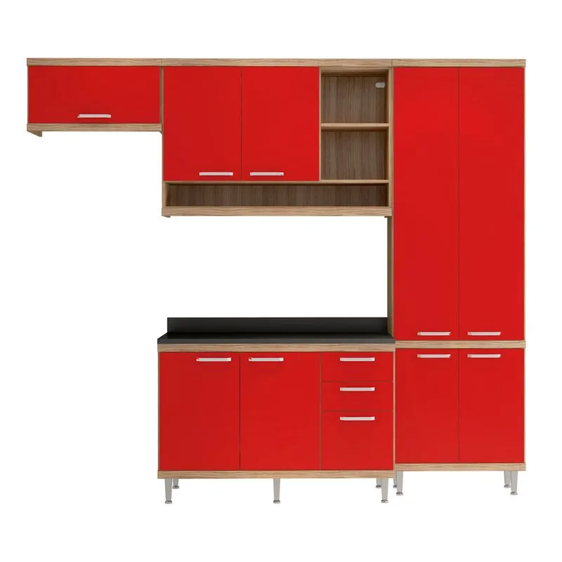 Cozinha Compacta 5143 Sicília Multimóveis (Não Acompanha Tampo)