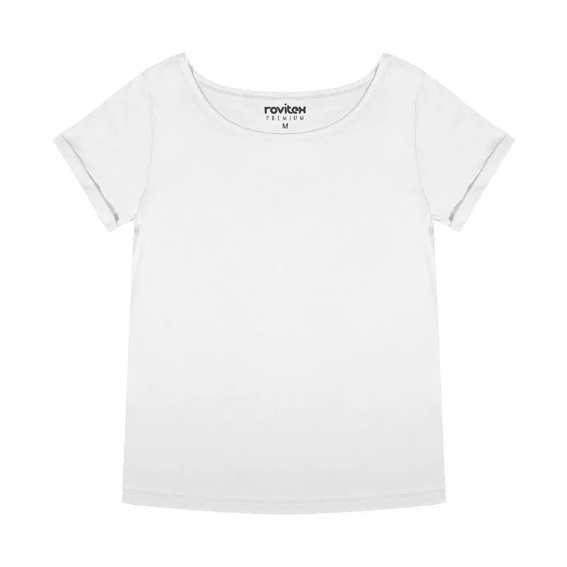 Blusa Feminina Básica Rovitex Branco GG