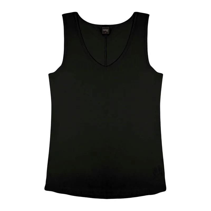 Regata Feminina Viscotorcion Rovitex Preto Plus GG