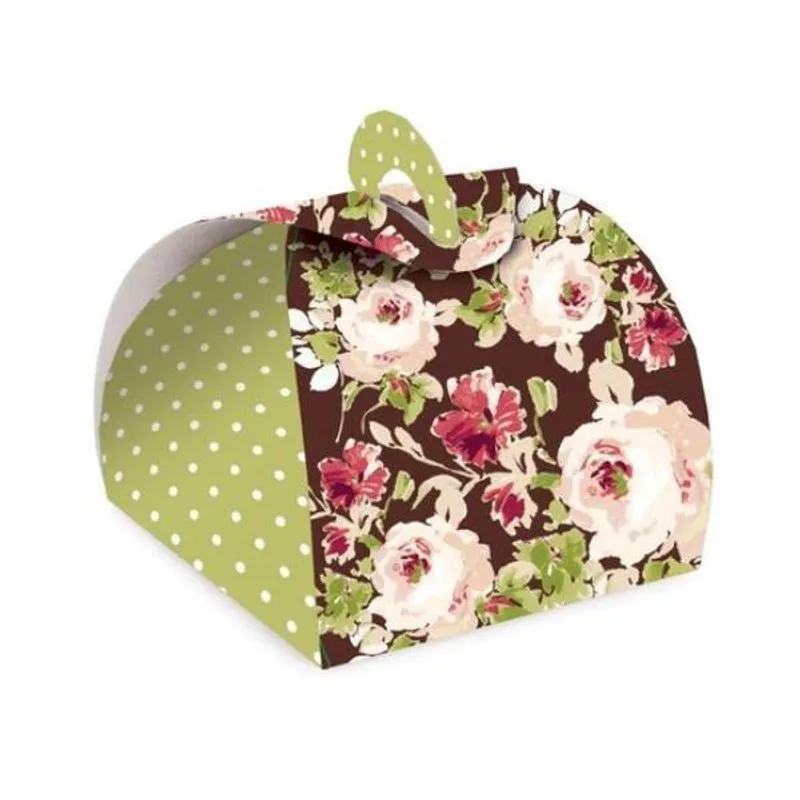 Caixa Bem Casado Valise Sophia 6,5x6,5x5,5 - Pacotes com 24 Unidades