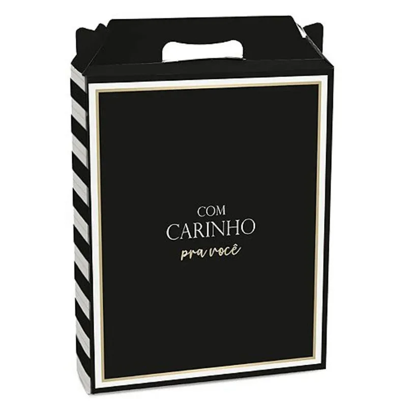 Kit Caixa Maleta Retangular Vertical Maison P 15x6x18cm - 10 Un