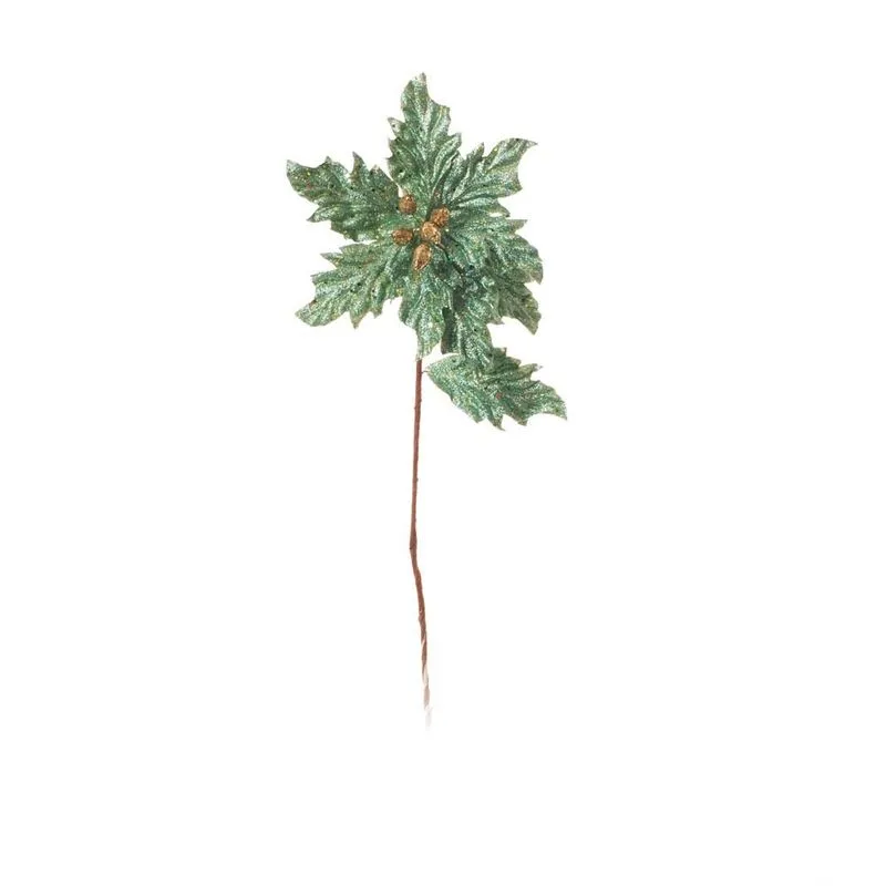 Flor Decoração Natal Verde