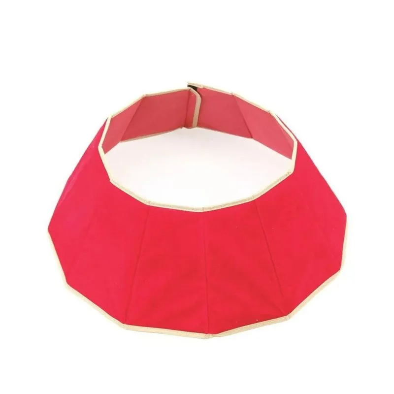 Saia Árvore Natal Rígida Veludo 1un 28x68cm 1042060 Cromus