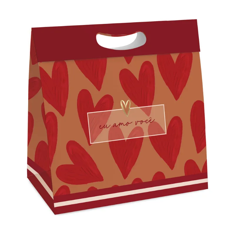 Sacola Presente Cromus Season Love Pequena SACOLA PRESENTE CROMUS C/ABA SEASON LOVE