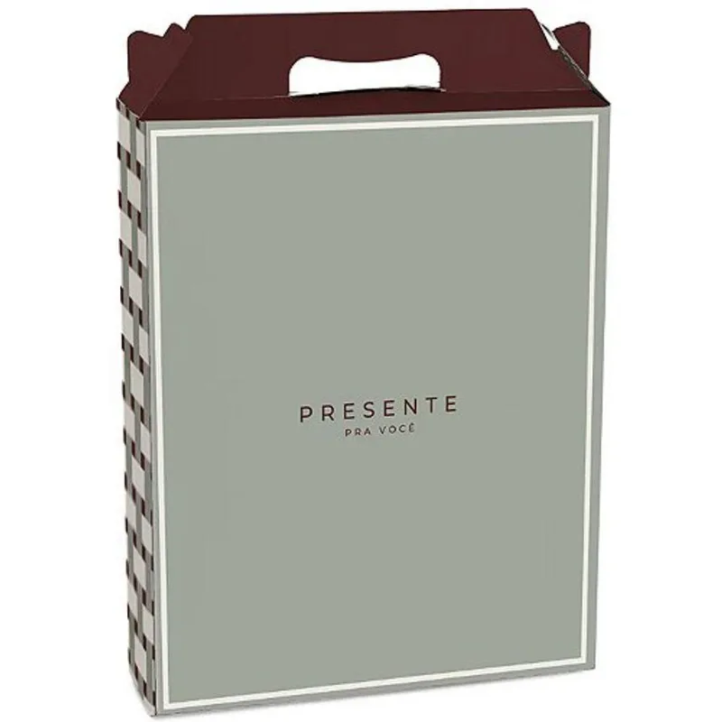 Kit Caixa Maleta Retangular Vertical Land G 21x7,5x26cm - 10 Un