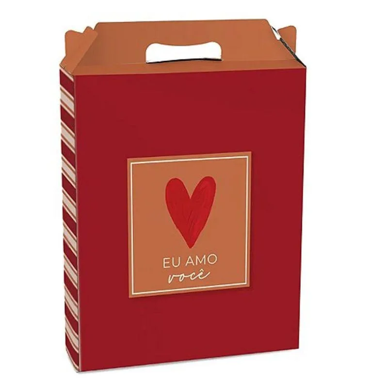 Kit Caixa Maleta Retangular Vertical Season Love P 15x6x18cm - 10 Un