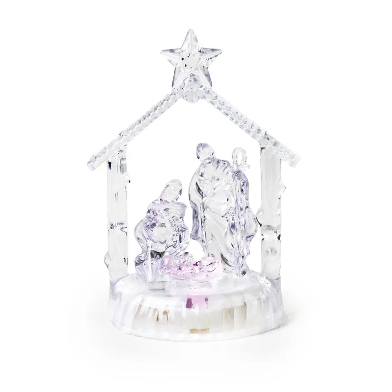 Presepio Com Led 11x8cm