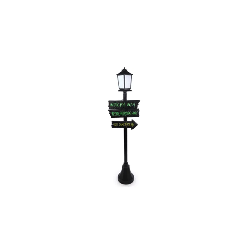 Poste de Luz Assombrado Halloween 1,80 Metros