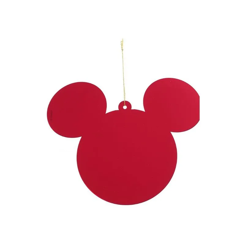 Pingente Mickey Espelhado Vermelho 12cm