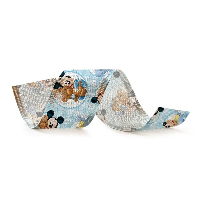 Fita P/Embalagem Presente Mickey Disney 63Mmx9,14M