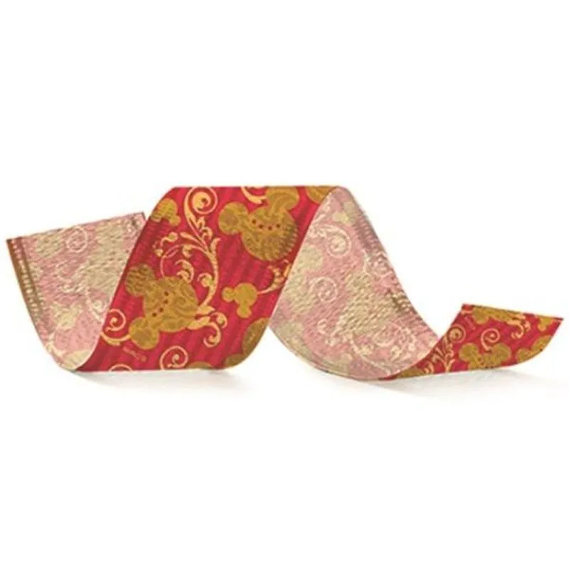 Disney - Fita Vitoriana Vinho (1,4cmx9.14m)