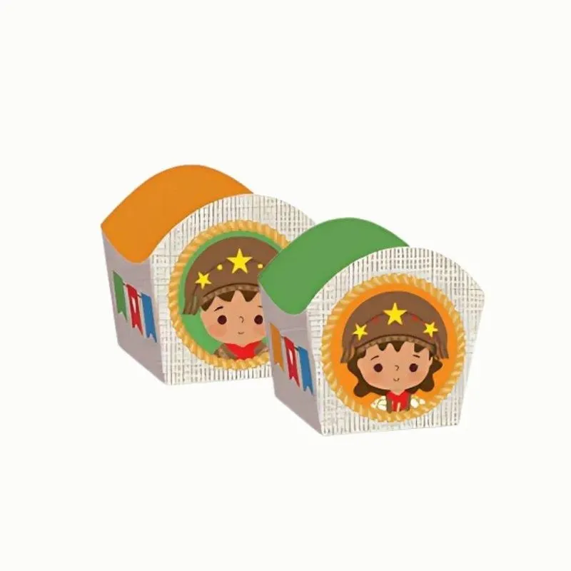 Forminha Para Doces Maria Bonita E Lampião Papel 24 Unidades Cromus