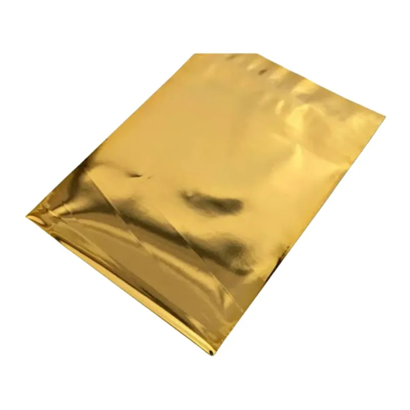 Saco Presente Cromus 10x14cm P3 Metalcor Dourado com 50 Unidades