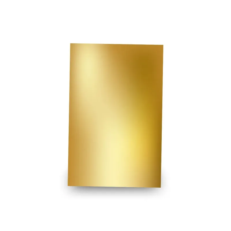 Saco Presente Cromus 15x29cm P5 Metalcor Dourado com 50 Unidades