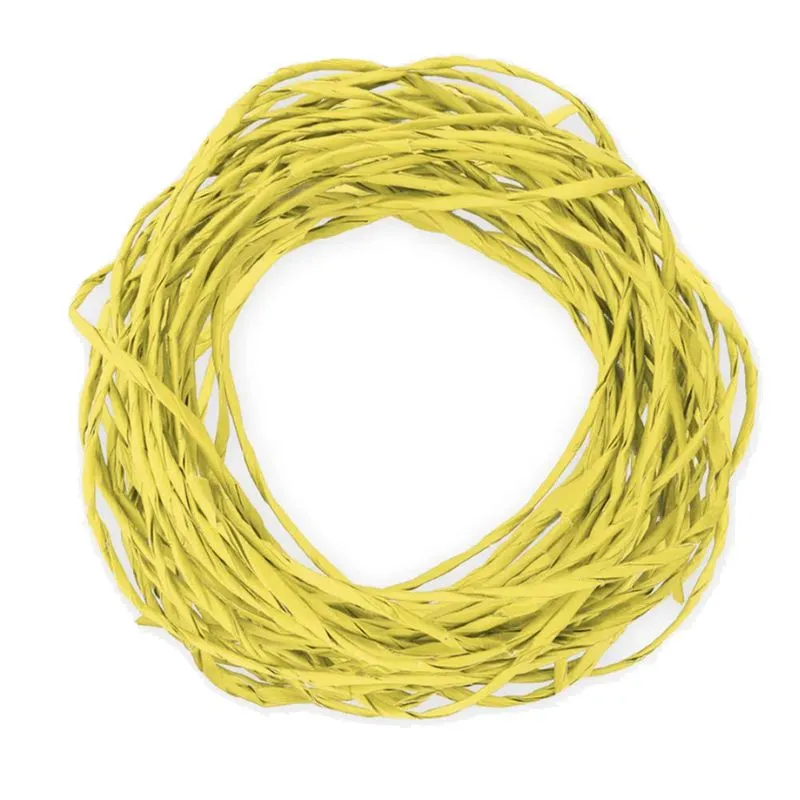 Fio de Papel Decorativo Amarelo 7m - Cromus