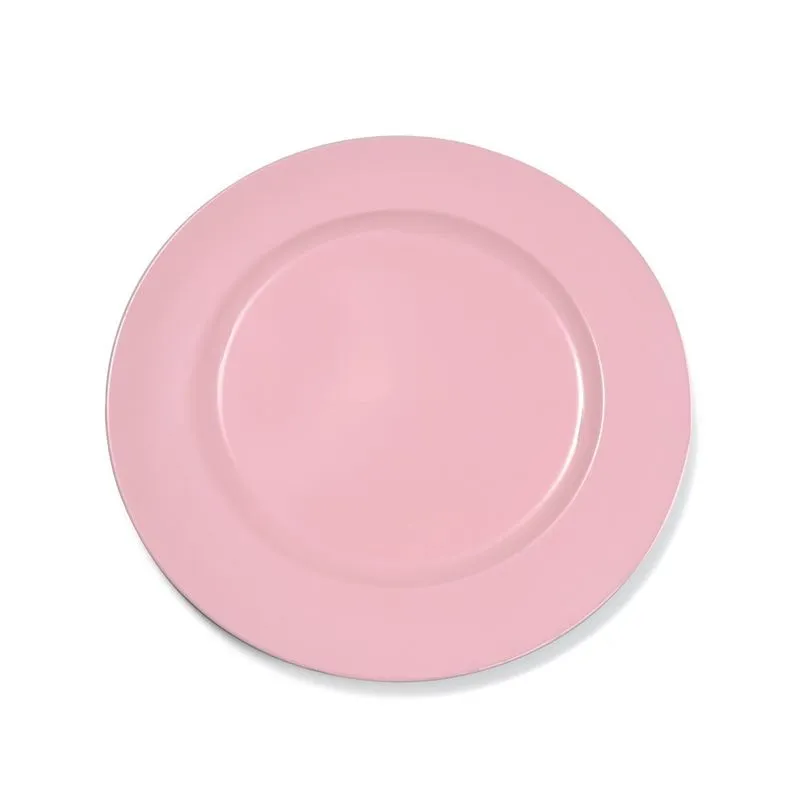 Sousplat P/Mesa Posta Rosa