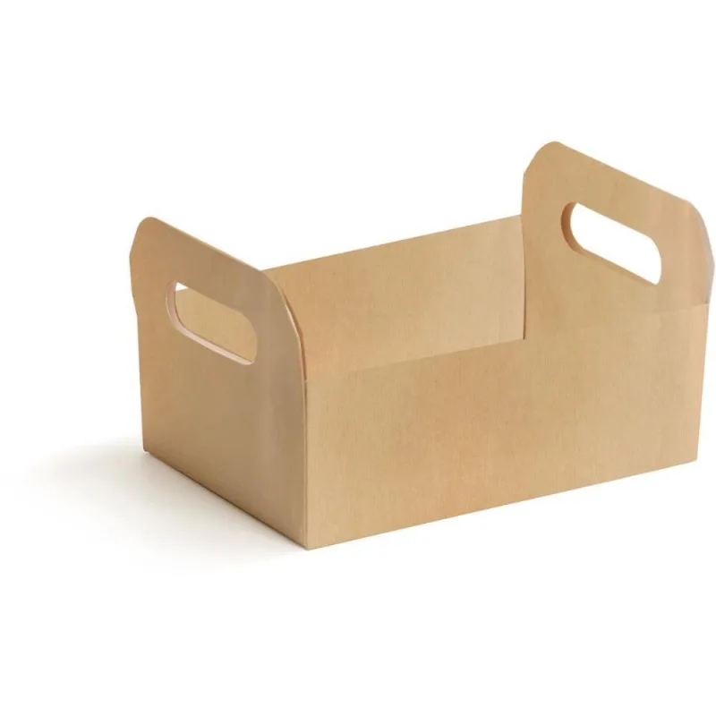 Cesta de Papel Caixote KRAFT TAM P 16X10,5X4C