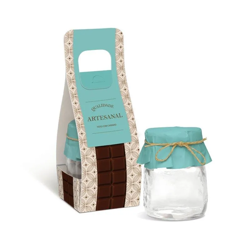 Suporte C/Potinho De Vidro Gourmet