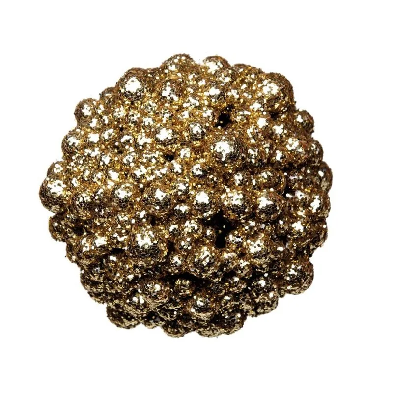 Bola Decoração Natal Dourado