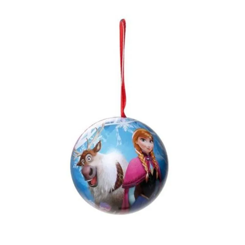 Bola Personagens Frozen Azul Claro 6 cm