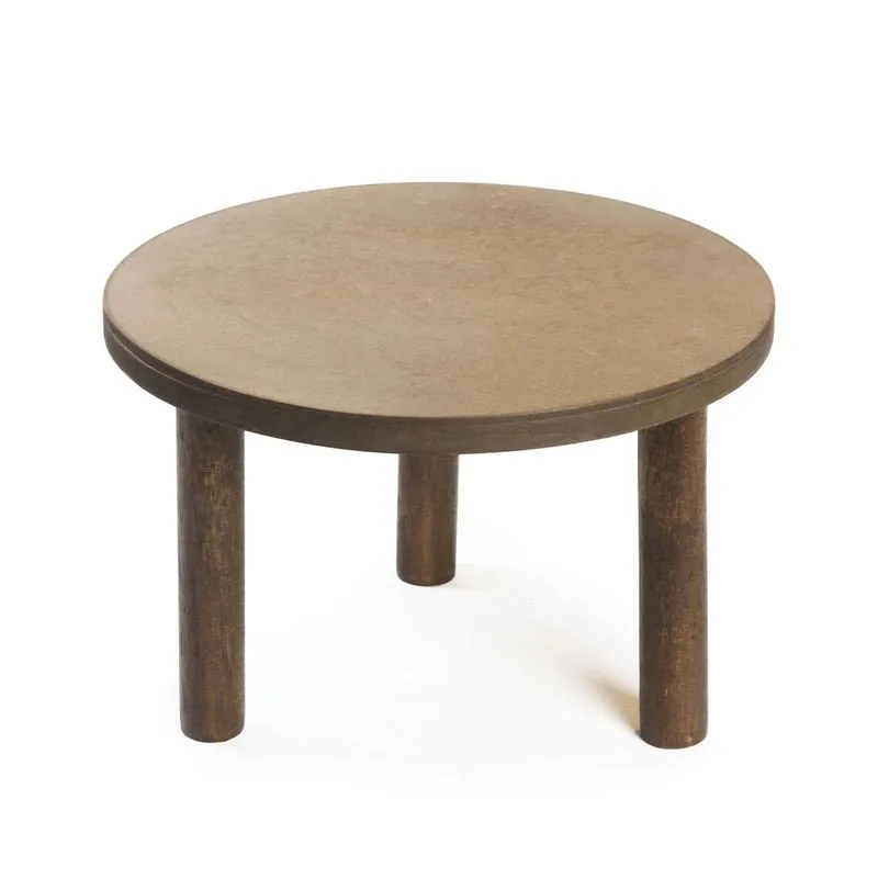 Banquinho de Madeira Cromus para Decoração Rústico 18cmx10cm