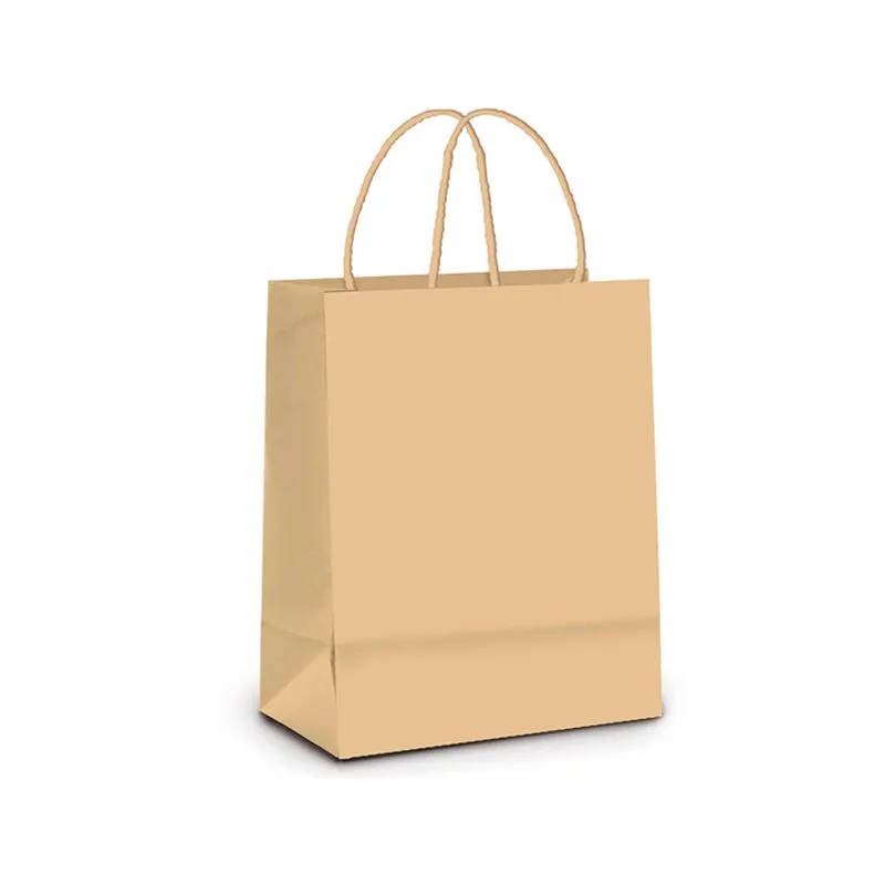 Sacola Papel Kraft P 21 5x15x8 Com 1 Unidade - Packpel