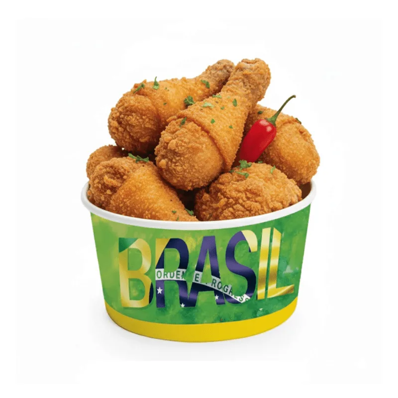 Bowl de Papel Descartável Brasil 180ml