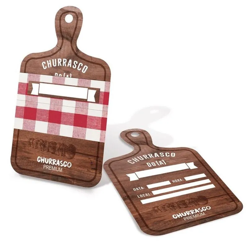 Convite Churrasco Premium