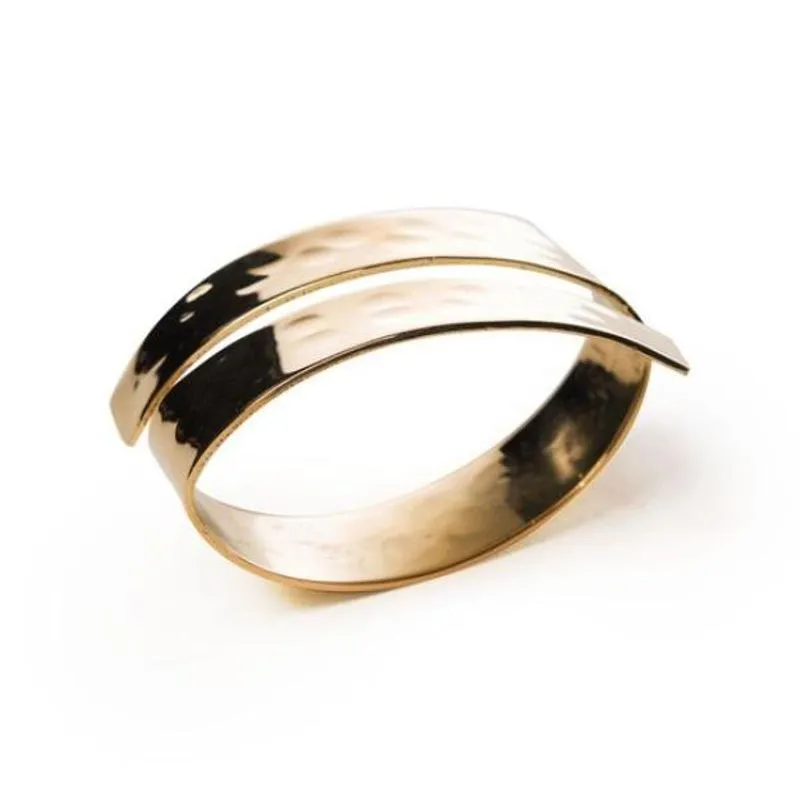 Argolas Espiral Ouro