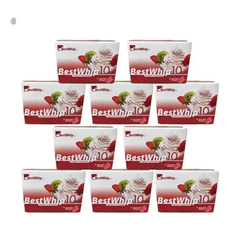 3x Cápsulas Chantily Gás Moscow Mule Kit 100 Unidades Sifão