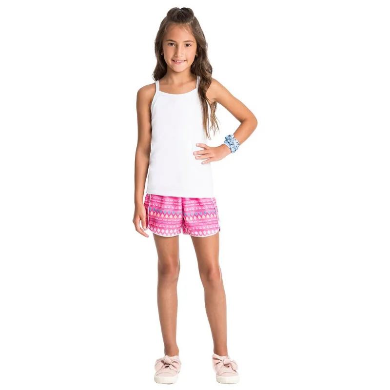 Regata Infantil Feminina Kyly Cotton 106287.9010.16