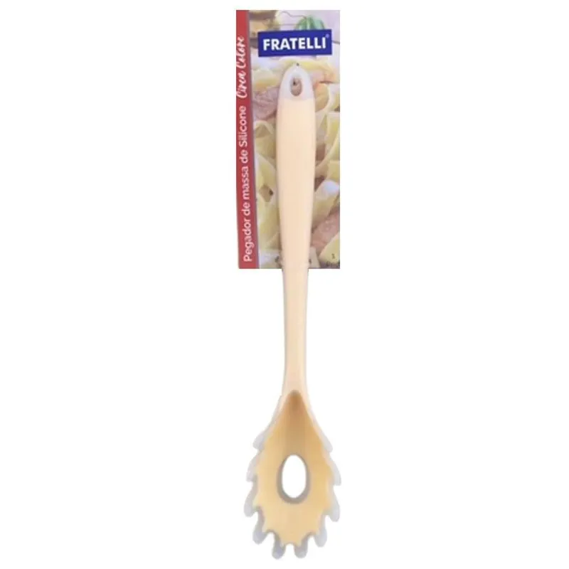 Pegador De Massa Silicone Circa Colore 28Cm Fratelli - Bege