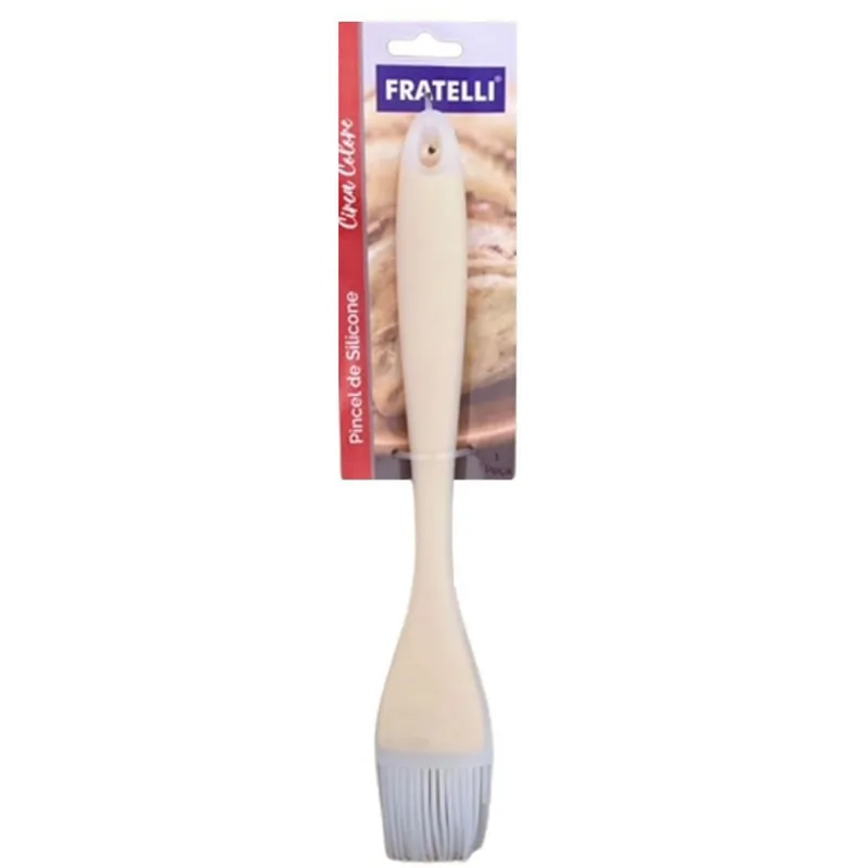 Pincel De Silicone Circa Colore 25,5Cm Fratelli - Bege