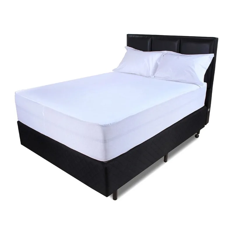 Lençol Impermeável 2 em 1 Protetor Colchão Casal 138x188x42cm Macio Antialérgico com Elástico bf Colchões